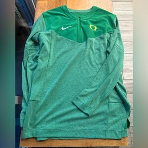 Nike Green Dri-FIT Top with U of O Logo